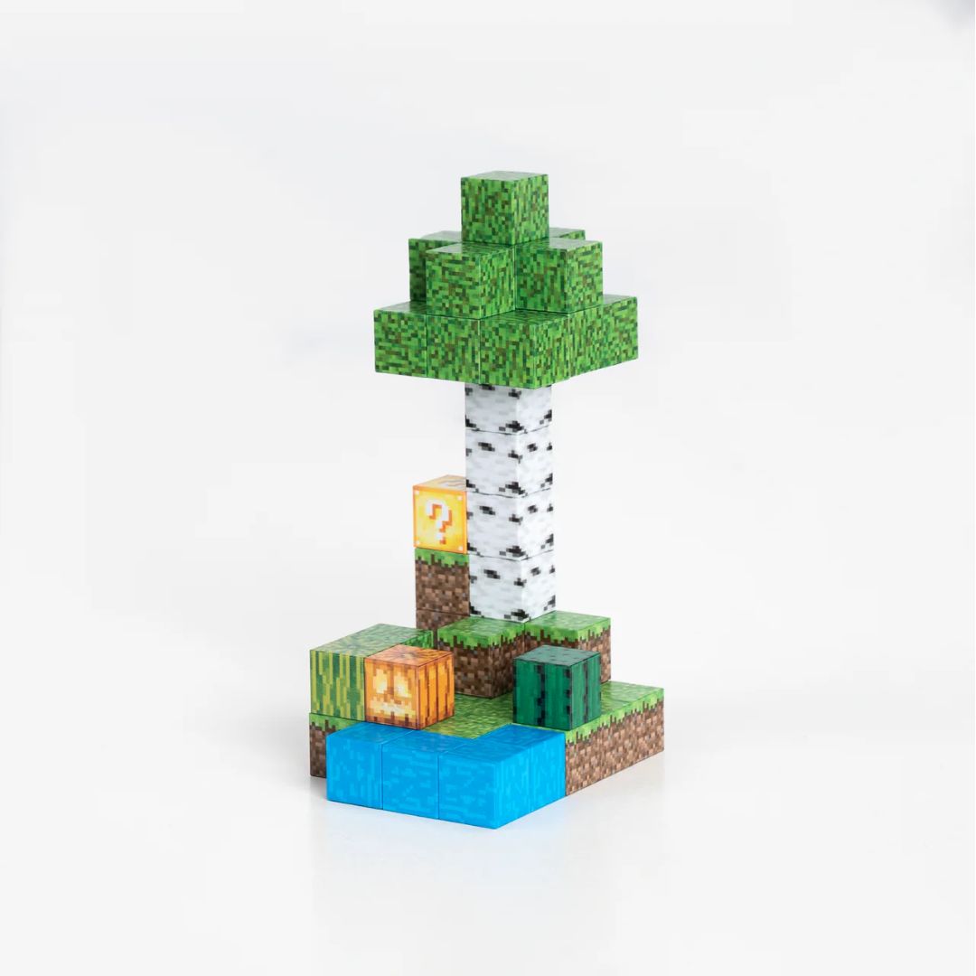 Mini Floresta Encantada Minecraft® (48 Blocos)