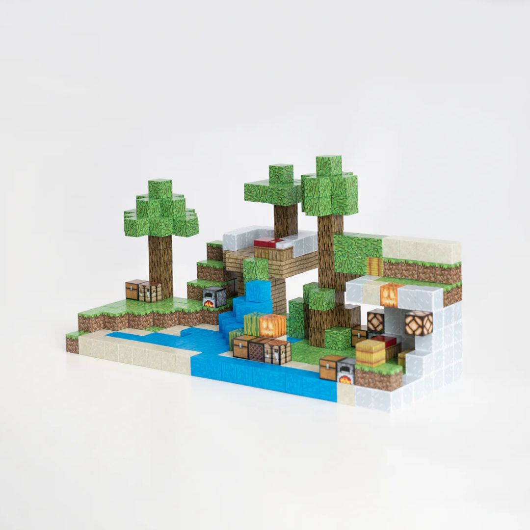 Aventura na Lagoa Misteriosa Minecraft® (400 Blocos)