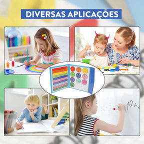 Brinquedo Montessori de Matemática com Ímãs - (Unidades Limitadas)