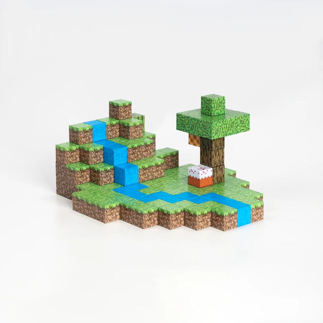 Oásis da Cachoeira Minecraft® (128 Blocos)