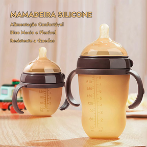 Mamadeira 100% de Silicone