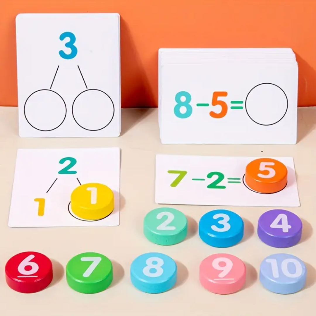 Brinquedo Montessori de Matemática - (Unidades Limitadas)
