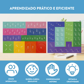 Brinquedo Montessori de Matemática com Ímãs - (Unidades Limitadas)