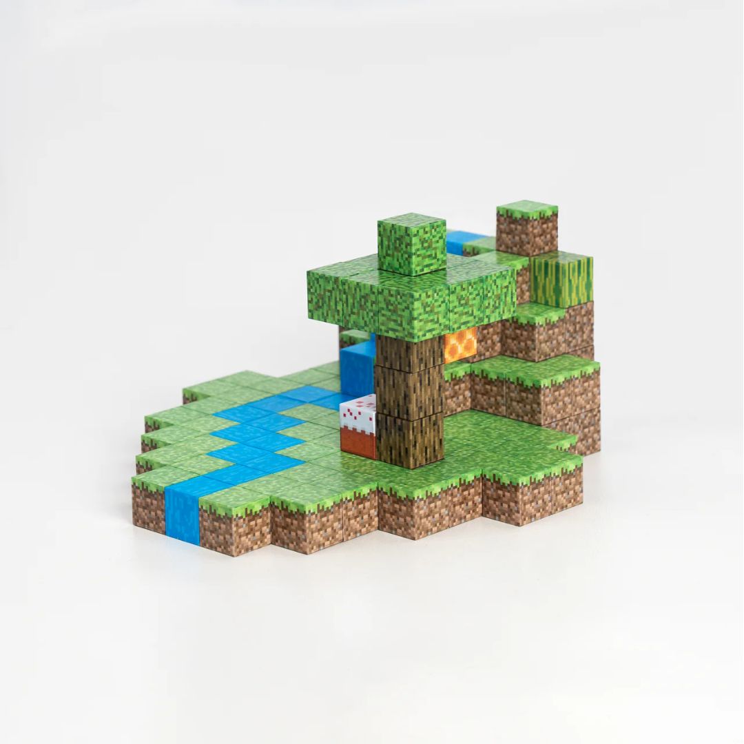 Oásis da Cachoeira Minecraft® (128 Blocos)