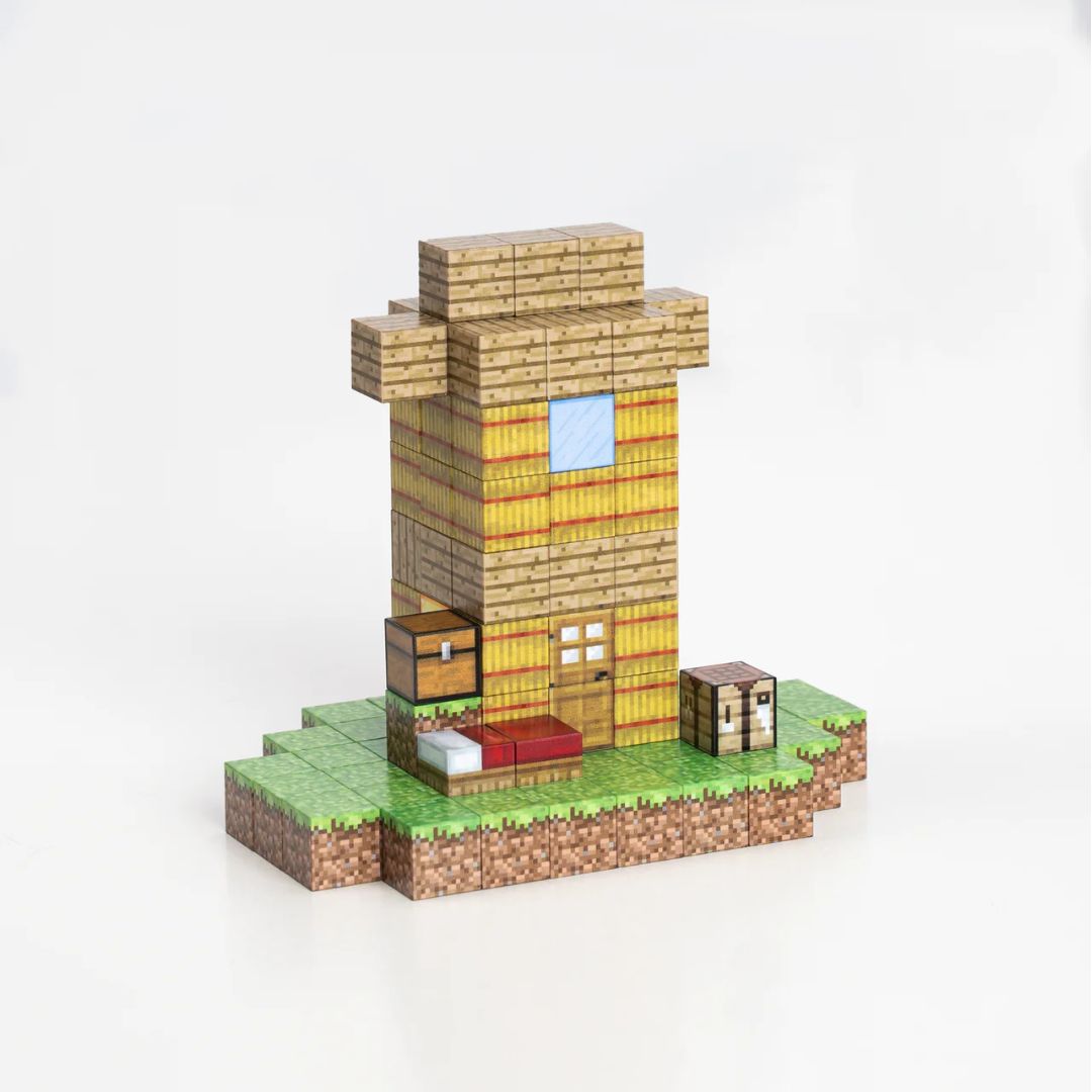 Casinha da Fazenda Encantada Minecraft® (100 Blocos)
