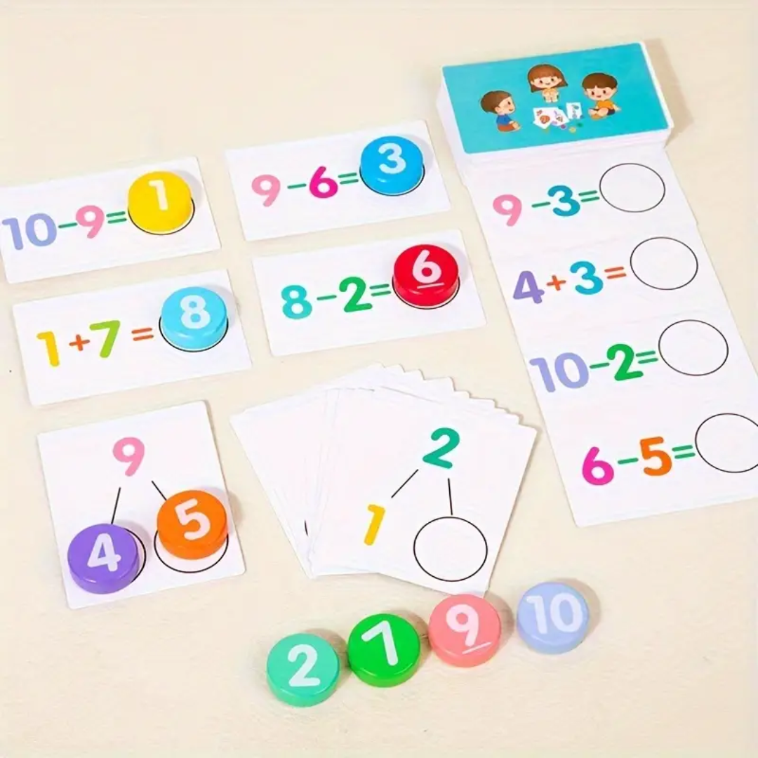 Brinquedo Montessori de Matemática - (Unidades Limitadas)