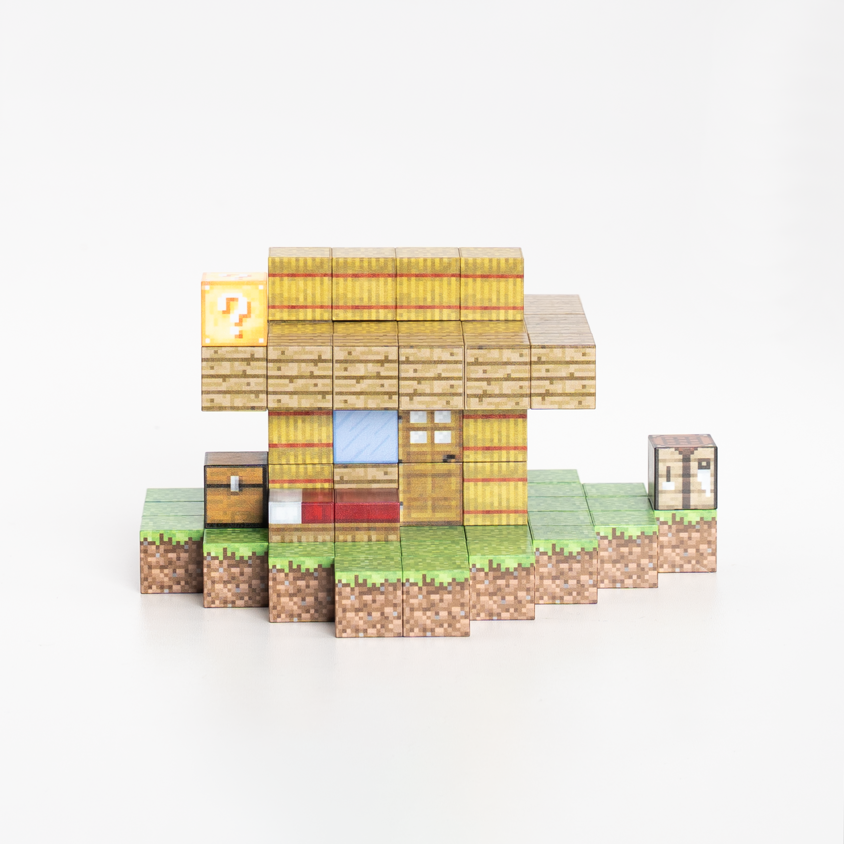 Casinha da Fazenda Encantada Minecraft® (100 Blocos)