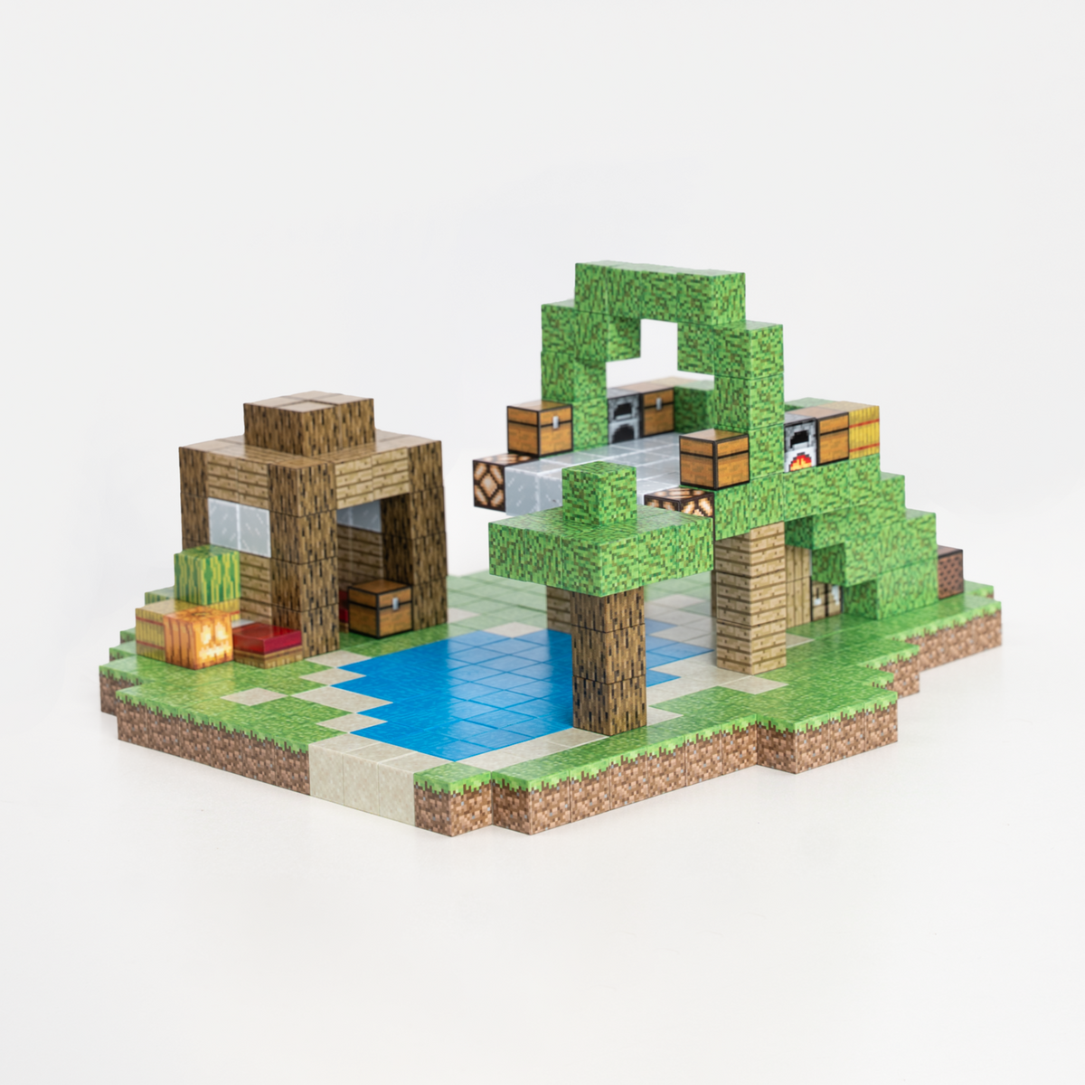 Aventura na Lagoa Misteriosa Minecraft® (400 Blocos)