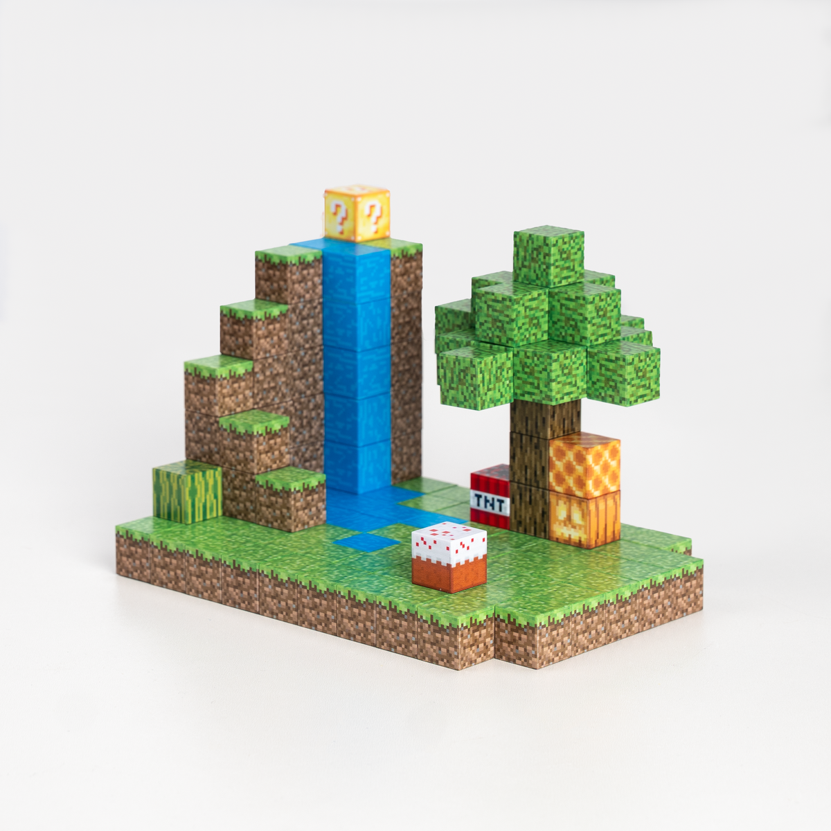 Oásis da Cachoeira Minecraft® (128 Blocos)