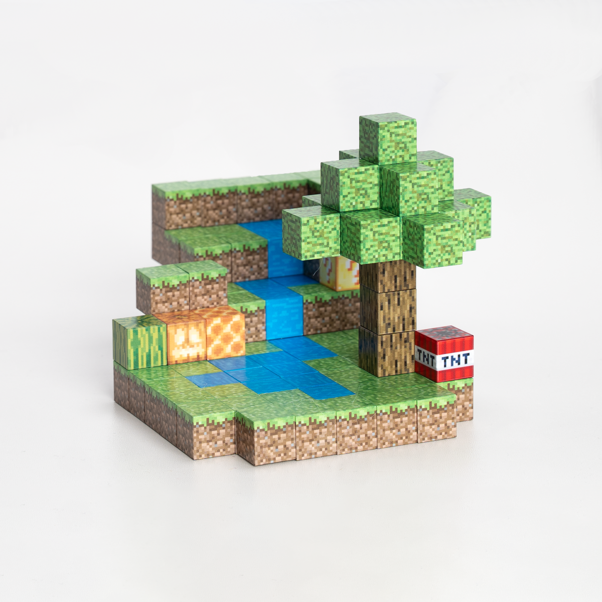 Oásis da Cachoeira Minecraft® (128 Blocos)