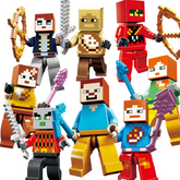 5 Bonecos do Minecraft  - Tire a sorte!