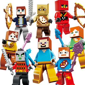 5 Bonecos do Minecraft  - Tire a sorte!